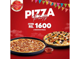 Bites 4 Delight Pizza Party Deal 2 For Rs.1600/-image-1445
